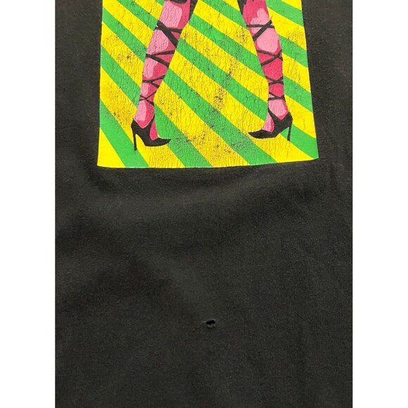 4x4 Urban Wear Graphic Legs T-Shirt Black L - Picture 5 of 9
